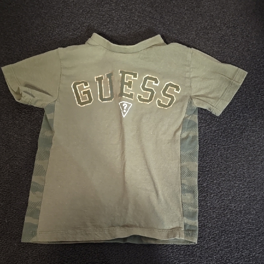 GUESS Kids Green T-Shirt - Picture 2 of 7